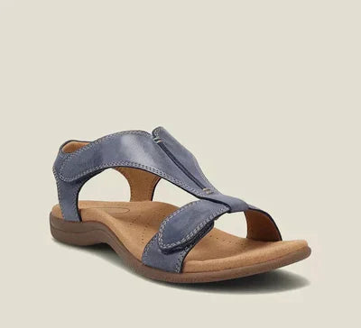 Damen Sandalen aus Veganem Leder mit verstellbaren Riemen