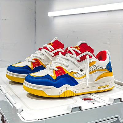 Herren-Sport-Schuhe mit geometrischem Muster