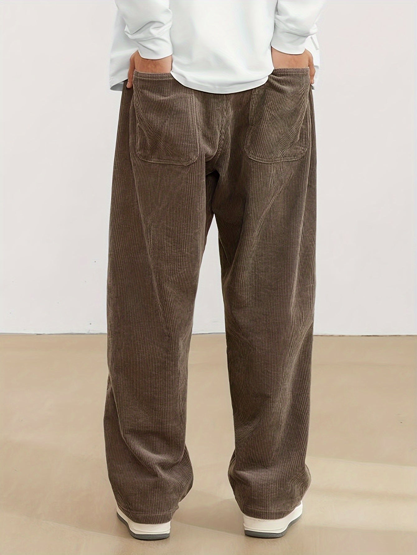 Herren-Cordhose mit weitem Schnitt