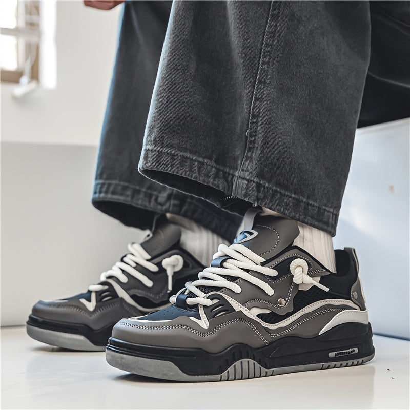 Herren-Sport-Schuhe mit geometrischem Muster