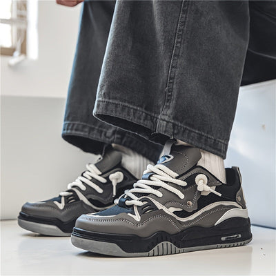 Herren-Sport-Schuhe mit geometrischem Muster