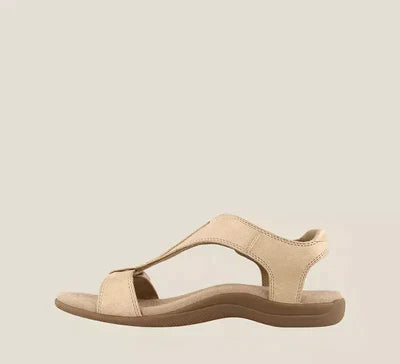 Damen Sandalen aus Veganem Leder mit verstellbaren Riemen