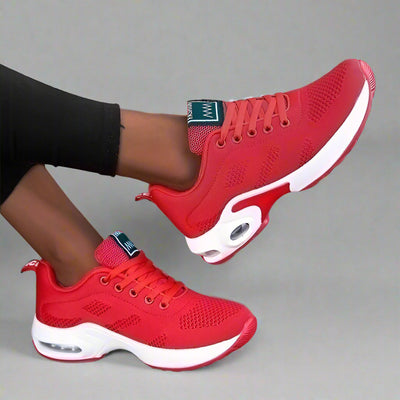 Damen Sportliche Schuhe mit atmungsaktivem Strick-Obermaterial