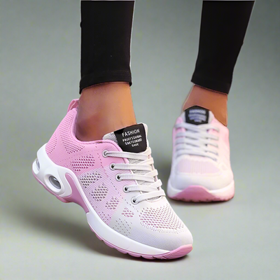 Damen Sportliche Schuhe mit atmungsaktivem Strick-Obermaterial